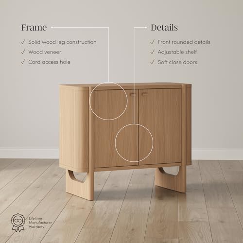 Solace Mid Century Modern Cabinet