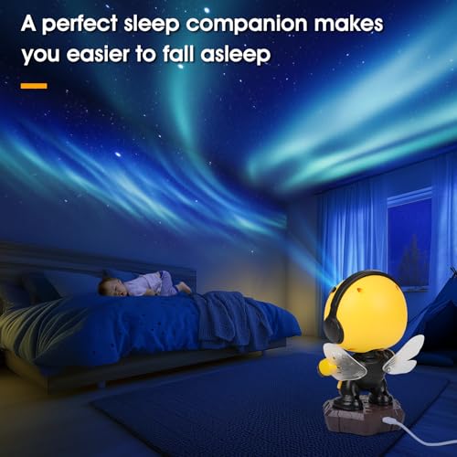 Northern Lights Galaxy Star Projector with 8 Modes