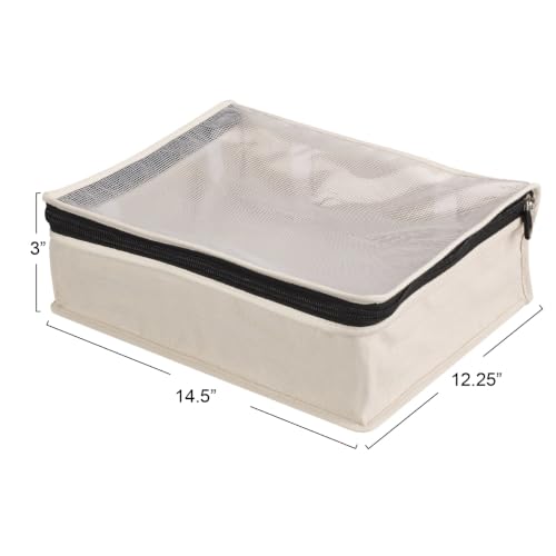 Canvas Sweater Storage Bags (2 Count)
