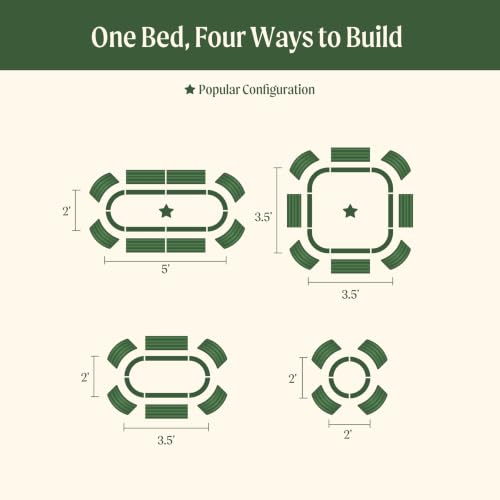 32" Extra Tall Raised Garden Bed Kits