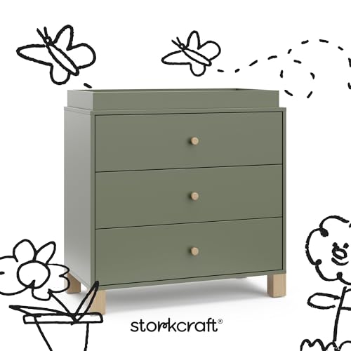California 3 Drawer Chest with Changing Topper
