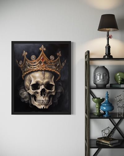 Skull Queen Poster Art Print