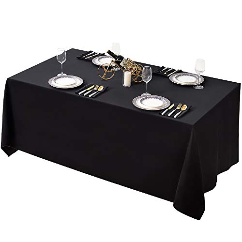 90x132 Inch Tablecloth for 6 Foot Rectangle Tables