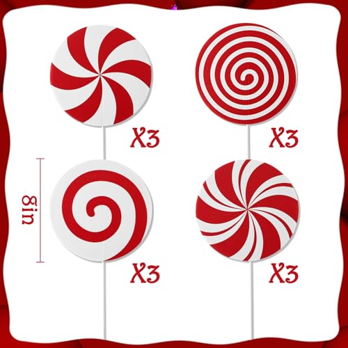 Christmas Decorations Indoor Tree Picks (12 Count)