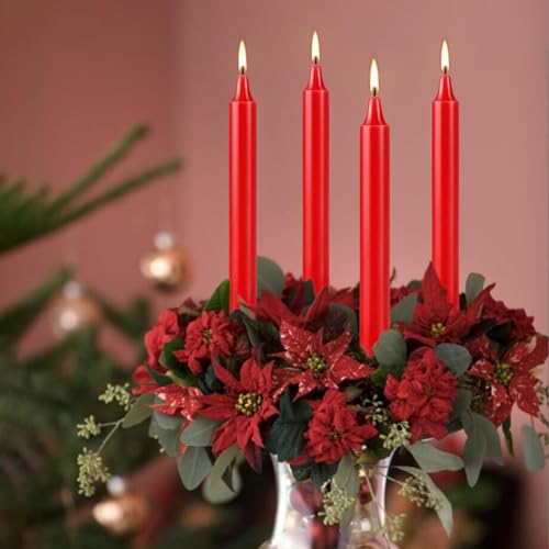 Red Candles Set of 40 (12 Count)