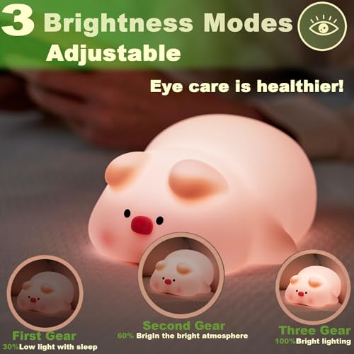 Piglet Night Light for Kids