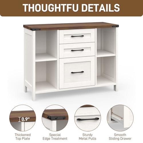 File Cabinet with 3 Drawers