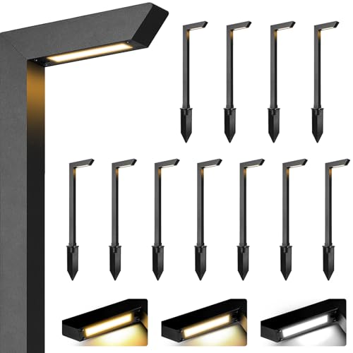 3CCT LED Low Voltage Landscape Pathway Light (12 Count)