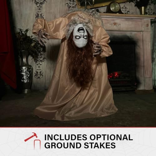 3.4 Ft. Animatronic Possessed Backbend Lady
