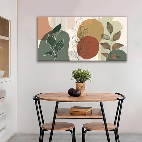 Abstract Boho Wall Art Decor Modern Canvas Art Wall For Living Room 20"X40"