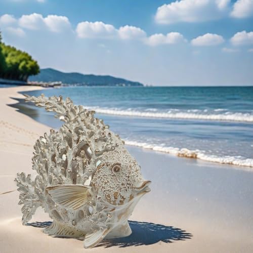 Beach Coastal Coral Reef Angelfish Home Office Bathroom Decor Gift (500 Count)