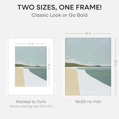16x20 White Oak Picture Frame