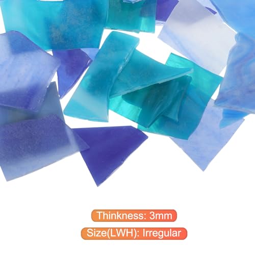 400g Glass Mosaic Tiles for Craft
