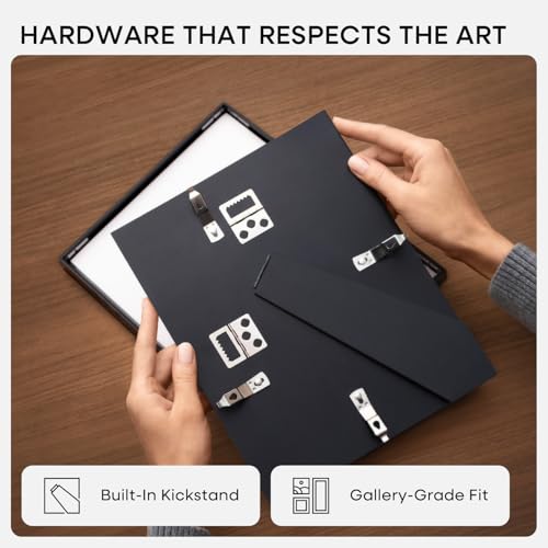 8.5x11 Black Picture Frame