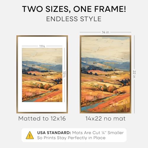 14x22 Bronze Picture Frame