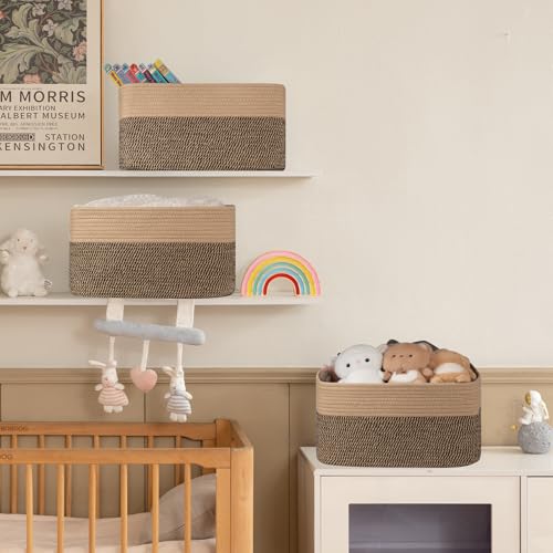 4 Pack Storage Baskets for Organizing (4 Count)