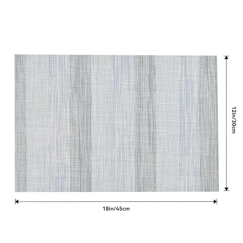 LightSteel Blue Placemats Set of 8 (8 Count)