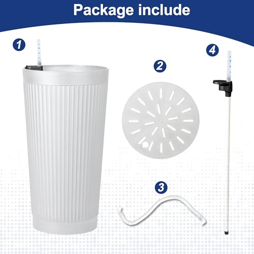 Self Watering Tall Planters Set of 2 (2 Count)