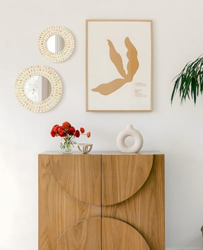 Boho Mirror Wall Decor for Living Room (3 Count)