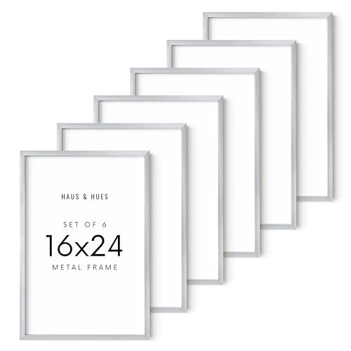 16x24 Silver Metal Picture Frames