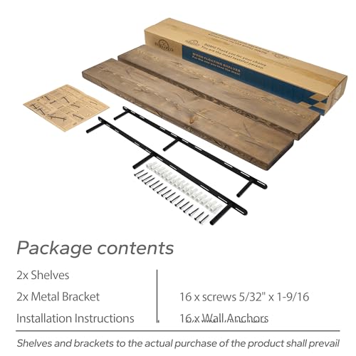 Floating Shelves 48 inch Long (2 Count)