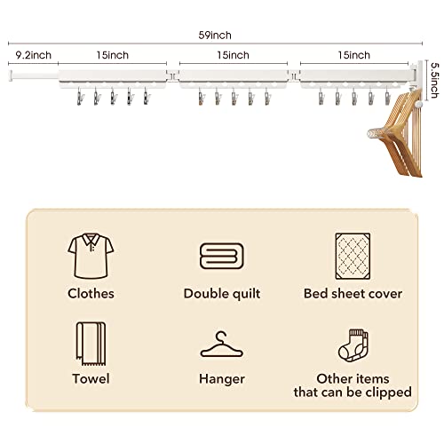 Wall Mounted Clothes Hanger