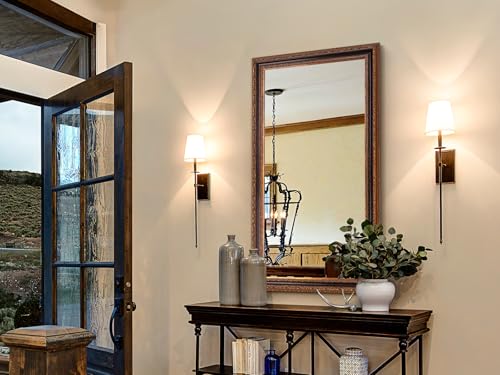 Narrow Vintage Wall Mirror