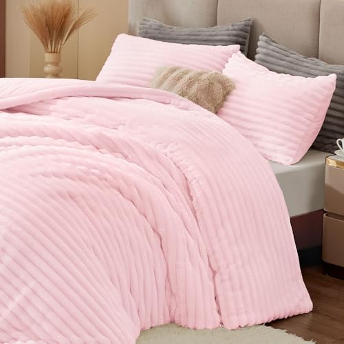 Fleece Full Comforter Set
