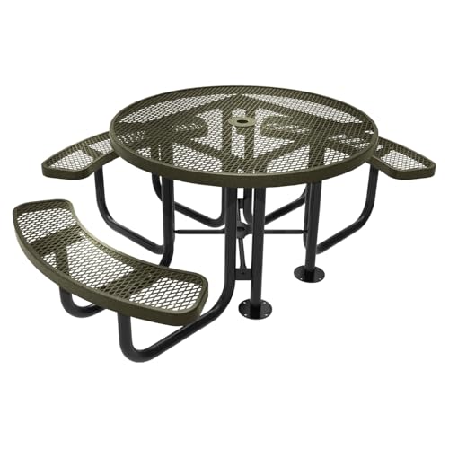 46In Round Picnic Table