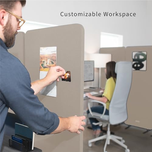 Freestanding 72 x 66 inch Privacy Panel