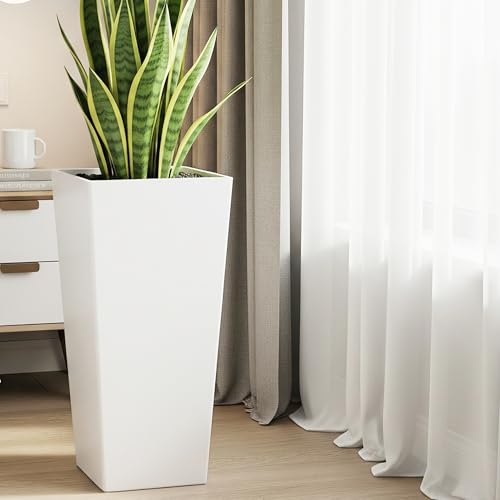 Garden Large 28 in.Tall Planters Set of 2 for Indoor and Outdoor (2 Count)