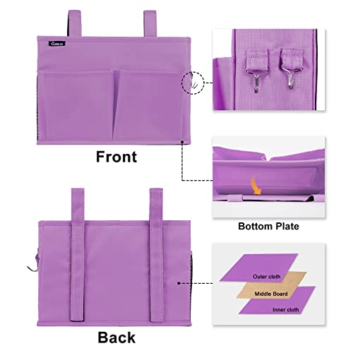 Caddy Hanging Organizer Bedside Storage Bag for Bunk and Hospital Beds
