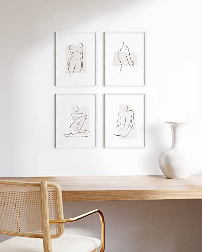 White Oak Wood 12x16 Picture Frames (4 Count)