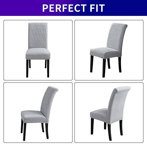 Stretch Chair Covers for Dining Room Set of 2