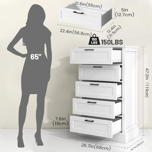 White Dresser for Bedroom