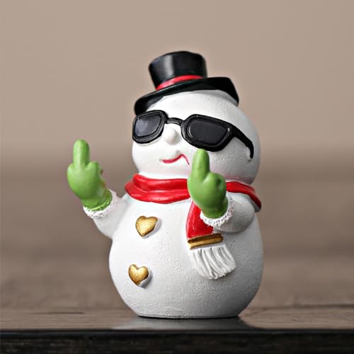 Christmas Snowman Figurine