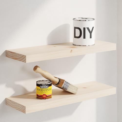 20 Inch DIY Floating Shelves (4 Count)