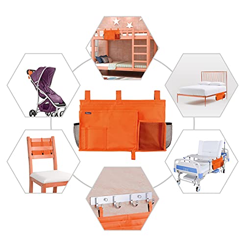 Caddy Hanging Organizer Bedside Storage Bag for Bunk and Hospital Beds