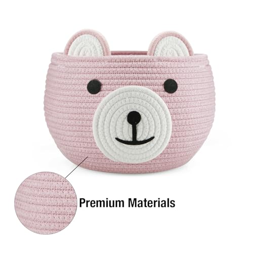 2 Pack Cotton Rope Baby Basket