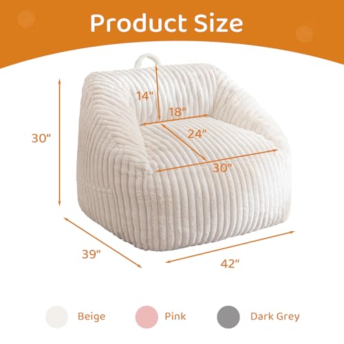 Giant Bean Bag Chair for Adults and Kids