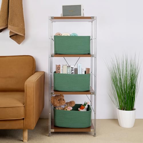 Large Storage Baskets for Organizing (4 Count)