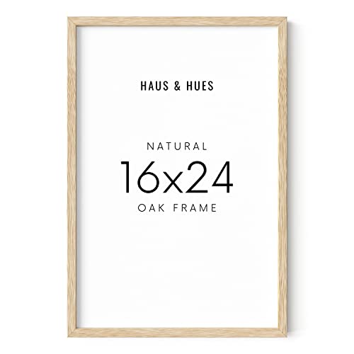 Beige Oak Wood 16x24 Picture Frame