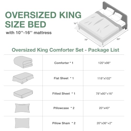 Oversized King Comforter Set