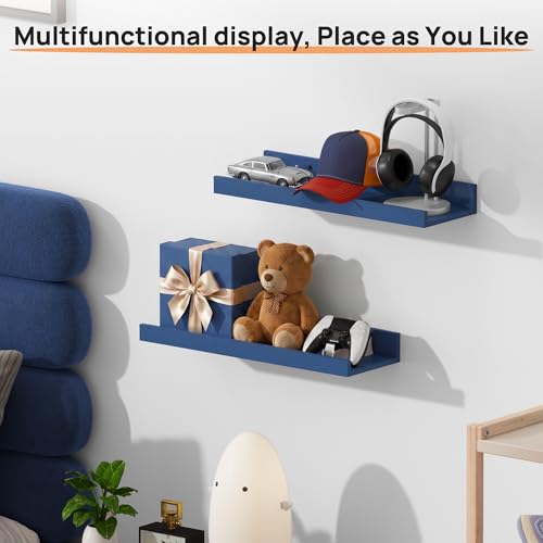 Floating Shelves for Wall Decor Storage (6 Count)
