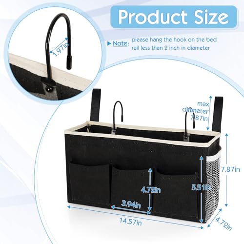 Bedside Caddy Bedside Storage Bag for Headboards