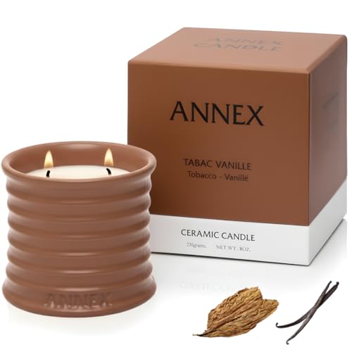Tobacco Vanilla & Amber Luxury Scented Candle