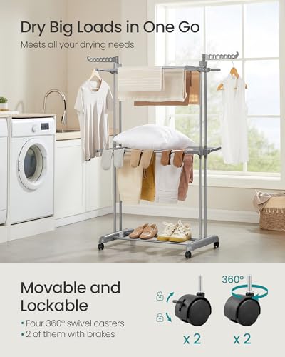 3 Tier Clothes Drying Rack