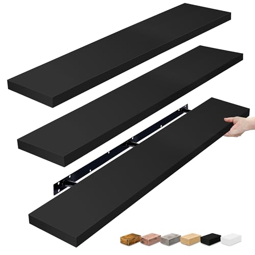 Floating Shelves for Wall Storage (3 Count)