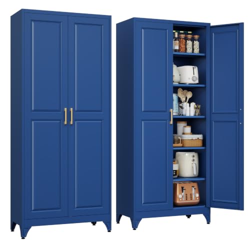 75" Kitchen Pantry Cabinet