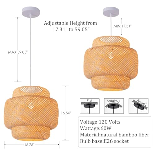 Bamboo Pendant Light